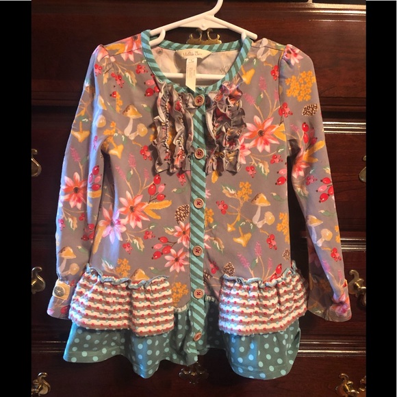 Matilda Jane Girls Top, Size 4 - Picture 1 of 1